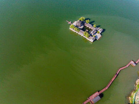 江蘇蘇州石湖景區(qū)風(fēng)光