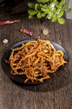 香辣鰻魚絲