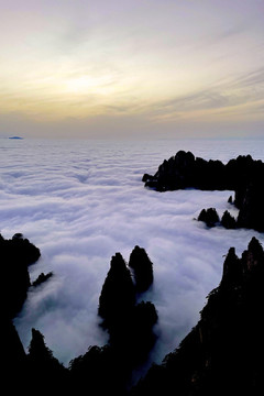 黃山西海云海