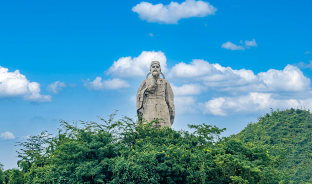 柳州雕像公園柳宗元像