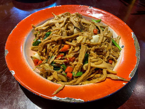 肉絲炒煙筍南昌特色菜