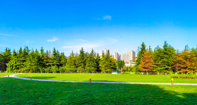 大明宮國家遺址公園全景