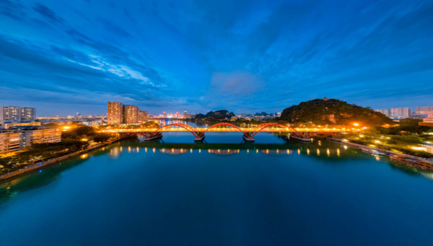 柳州文惠橋夜景