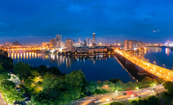 柳州文惠橋夜景