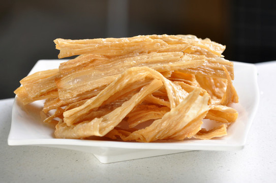 炸腐竹