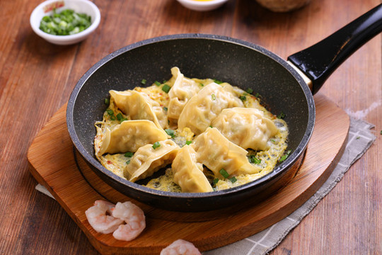 鮮脆蝦仁煎餃