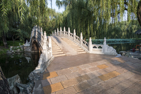 圓明園遺址公園綺春園石橋