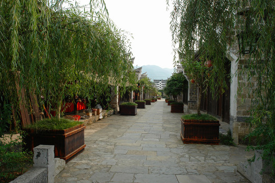 重慶巫山大昌古鎮(zhèn)老街
