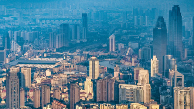 天津城市美景航拍