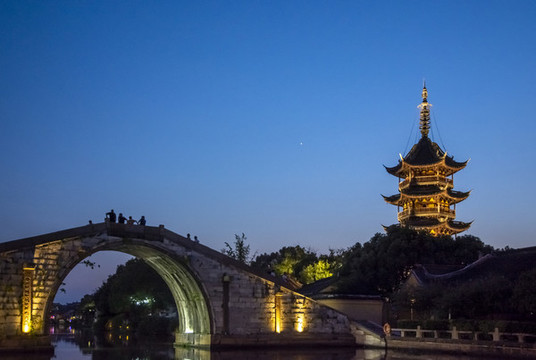 震澤古鎮(zhèn)古塔古橋