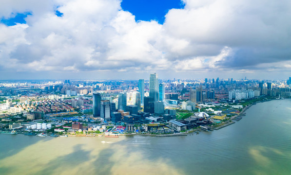 上海西岸商業(yè)區(qū)城市風(fēng)光