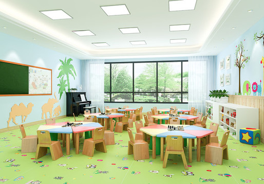 幼兒園效果圖