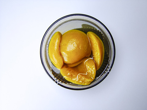 糖水黃桃罐頭