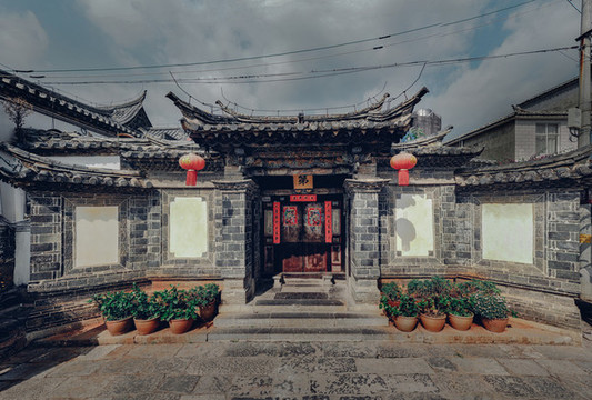 云南建水團(tuán)山民居