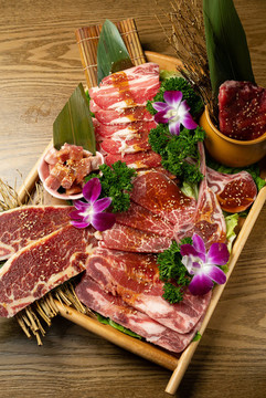 日式燒肉拼盤