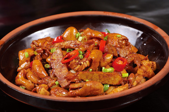 拆骨肉肥腸缽