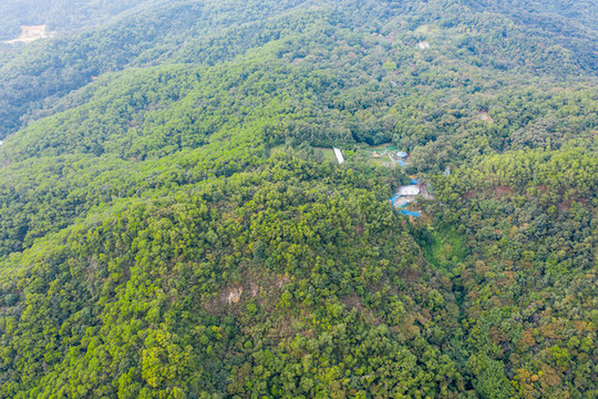 航拍廣州白云山風(fēng)景名勝區(qū)