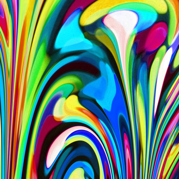 肌理油畫扎染
