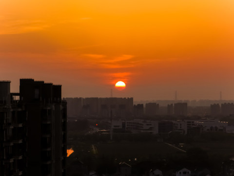 夕陽