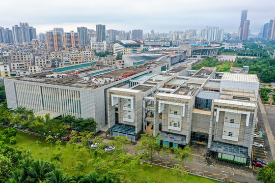 航拍海南省博物館