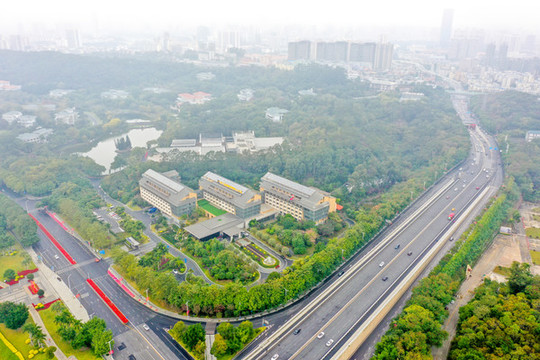 航拍南寧荔園維景國(guó)際大酒店