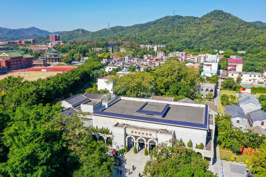 航拍廣東中山孫中山故里旅游區(qū)