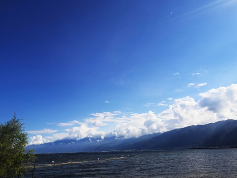 大理風光蒼山洱海