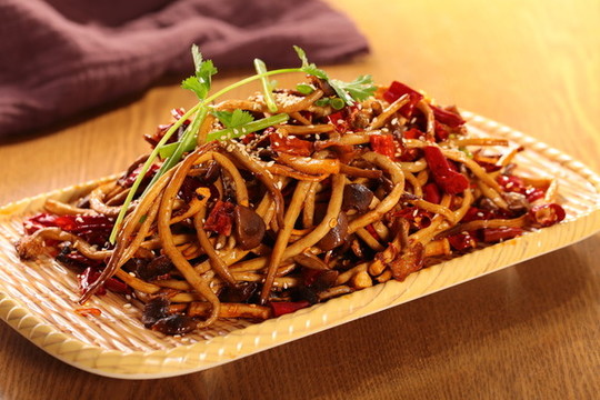 香辣茶樹菇魷魚須