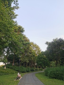 安靜的公園