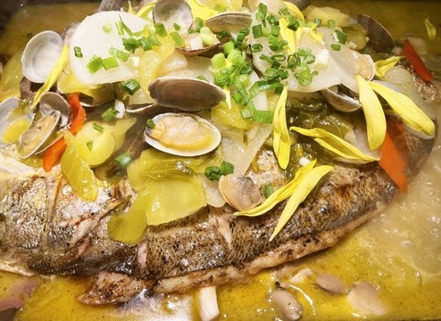 花甲烤魚