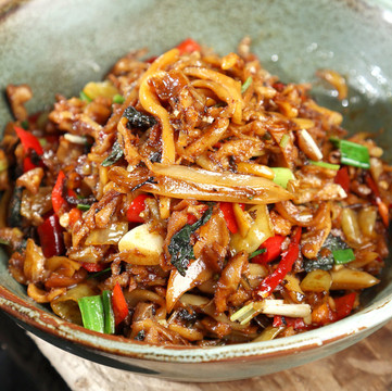 小炒蘿卜干絲