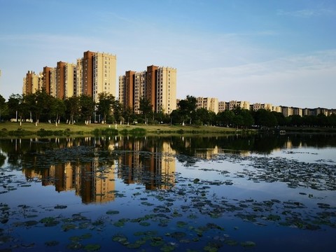 美麗中國(guó)之城市倒影