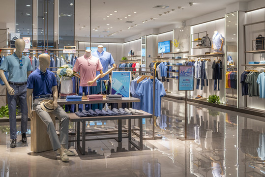 男裝專賣店內(nèi)景