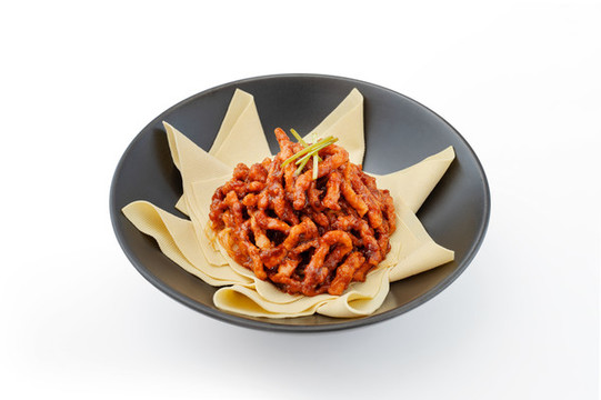 白底京醬肉絲