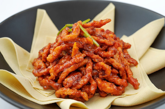 白底京醬肉絲