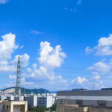 深圳藍(lán)天白云