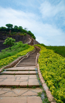 航拍湖南郴州高椅嶺景區(qū)