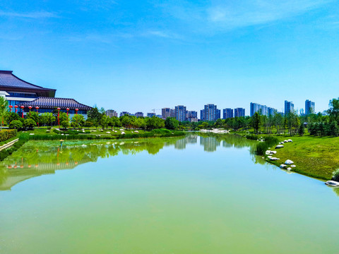 世園會(huì)長安湖
