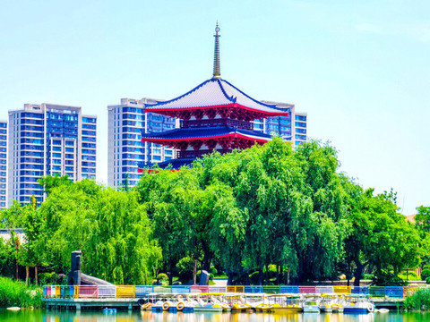 西安世園公園長(zhǎng)安塔