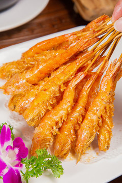 酥皮大蝦