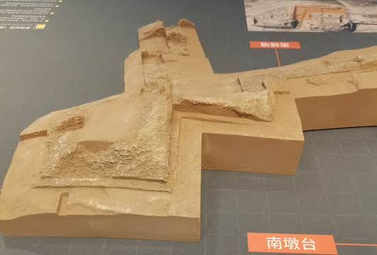 石峁遺址模型