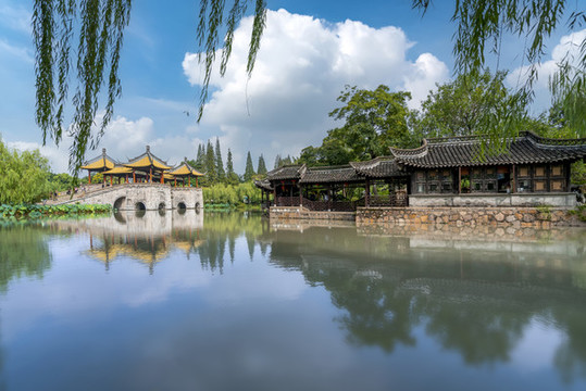 揚(yáng)州中式園林景觀
