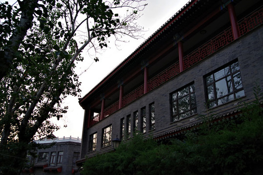 北京朝陽(yáng)通惠河畔街景隨拍