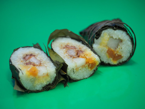 咸蛋黃肉粽
