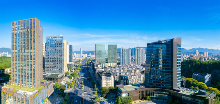 杭州桐廬縣城市風(fēng)光