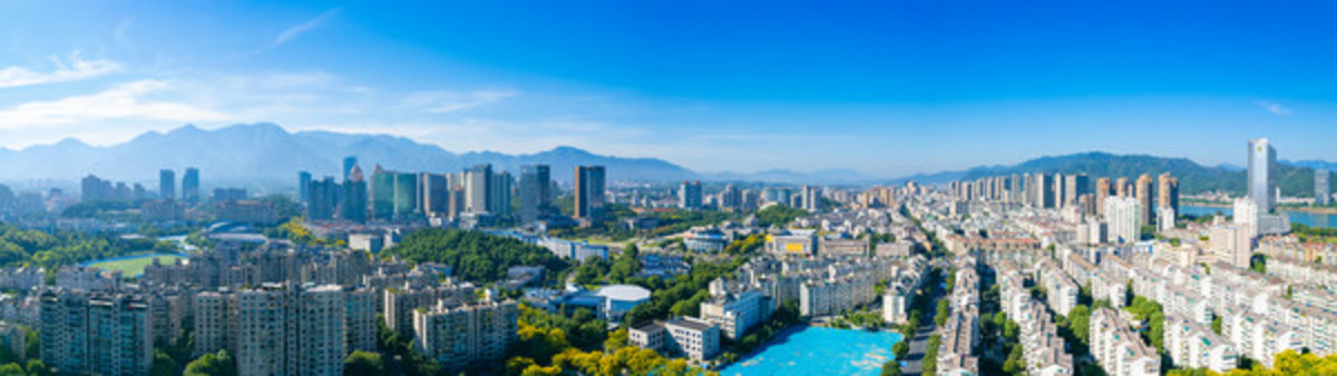 杭州桐廬縣城市風(fēng)光