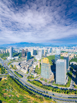杭州桐廬縣城市風(fēng)光