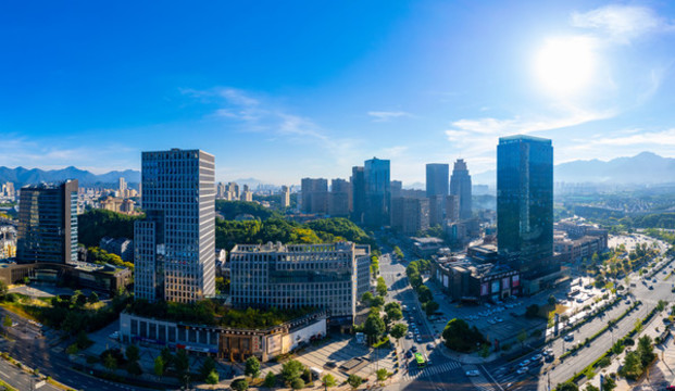 杭州桐廬縣城市風(fēng)光