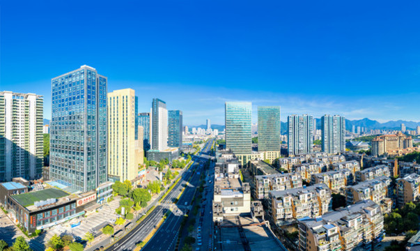 杭州桐廬縣城市風(fēng)光