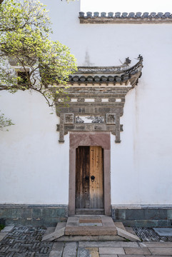 徽派建筑墻壁馬頭墻